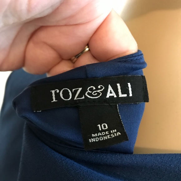 Roz & Ali Mini Dress Sz 10 - Picture 5 of 5